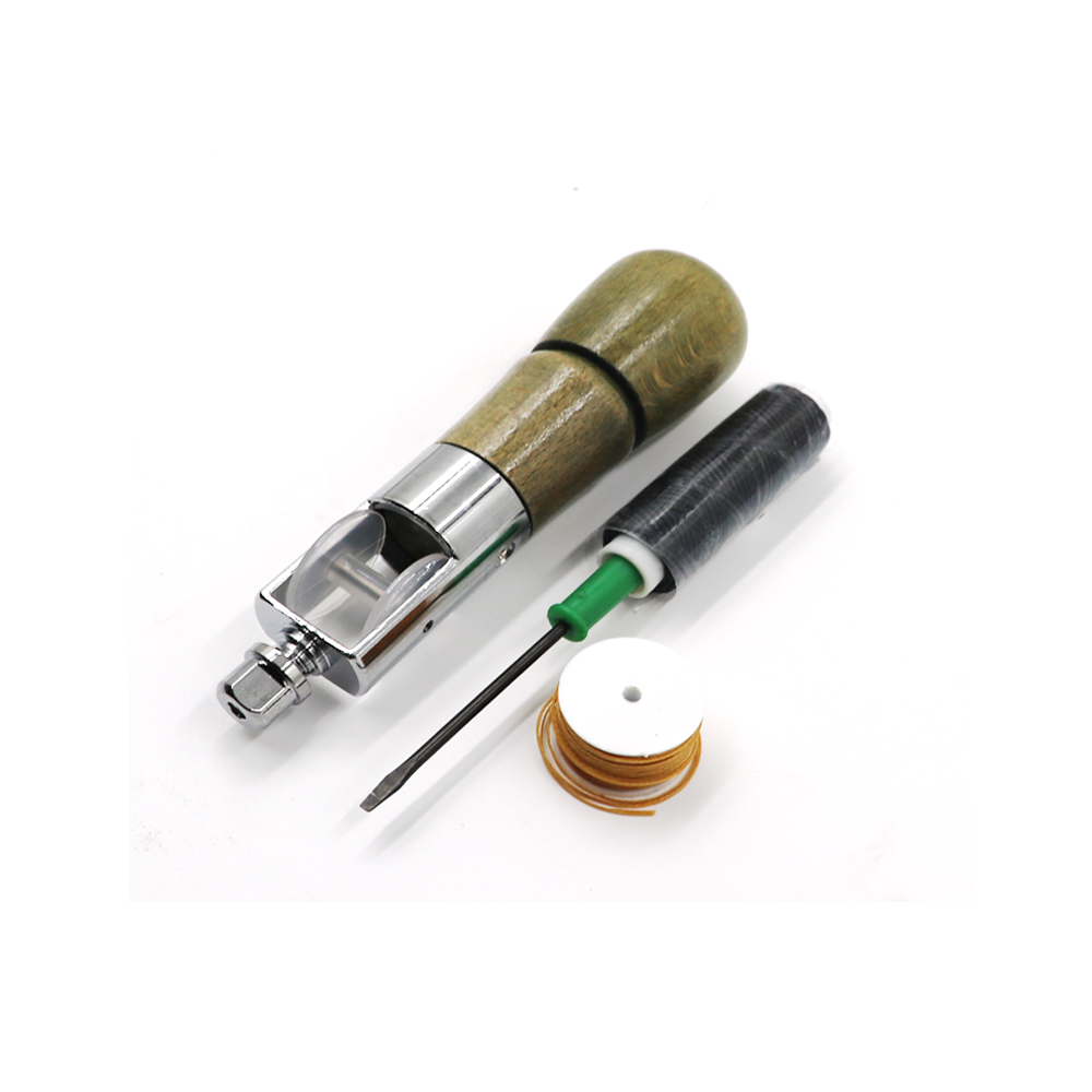 Leatherwork Machine - Costura de couro Kit Awl Thread,