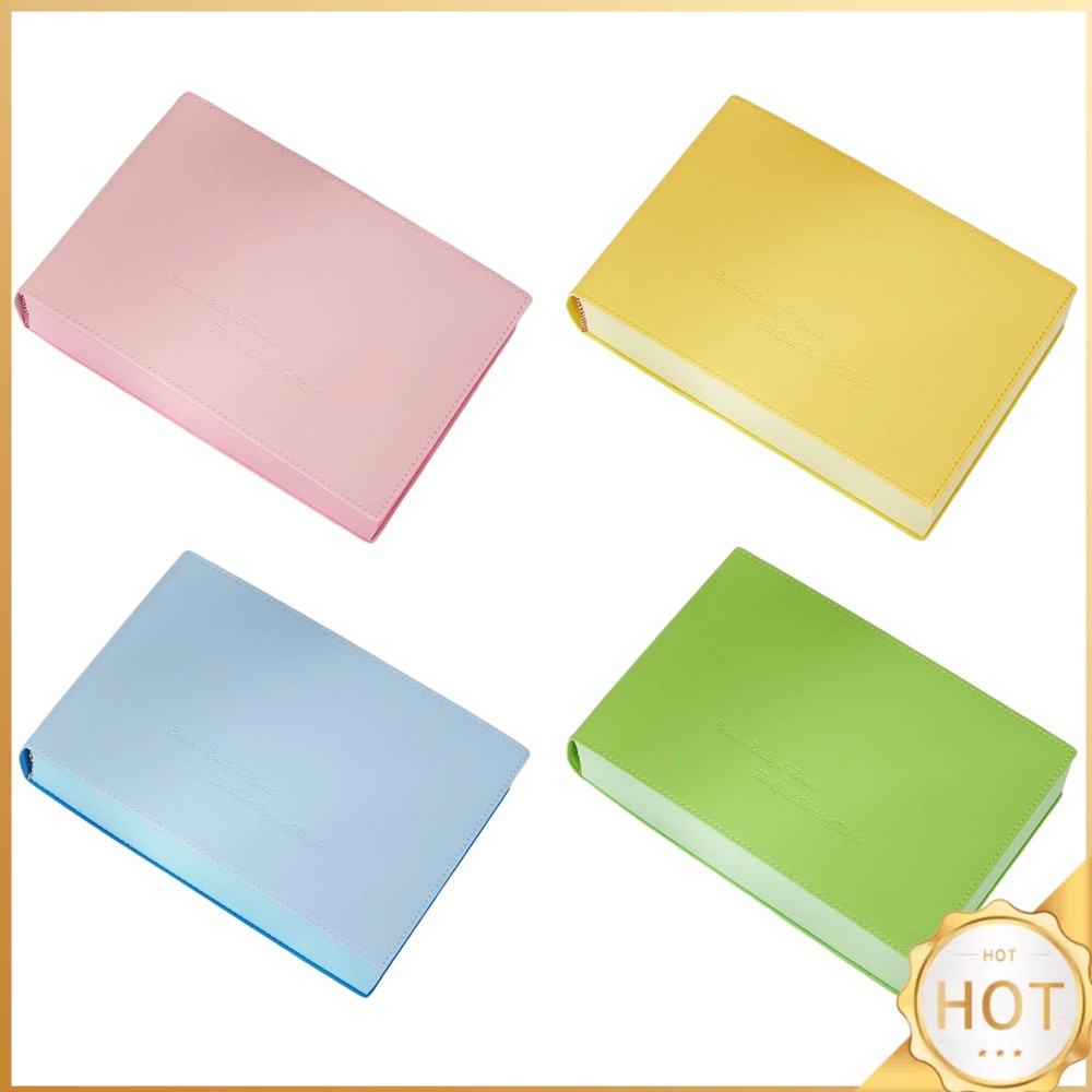 Leather Work Diary Covers - Caderno de Capa Dura Colorida com