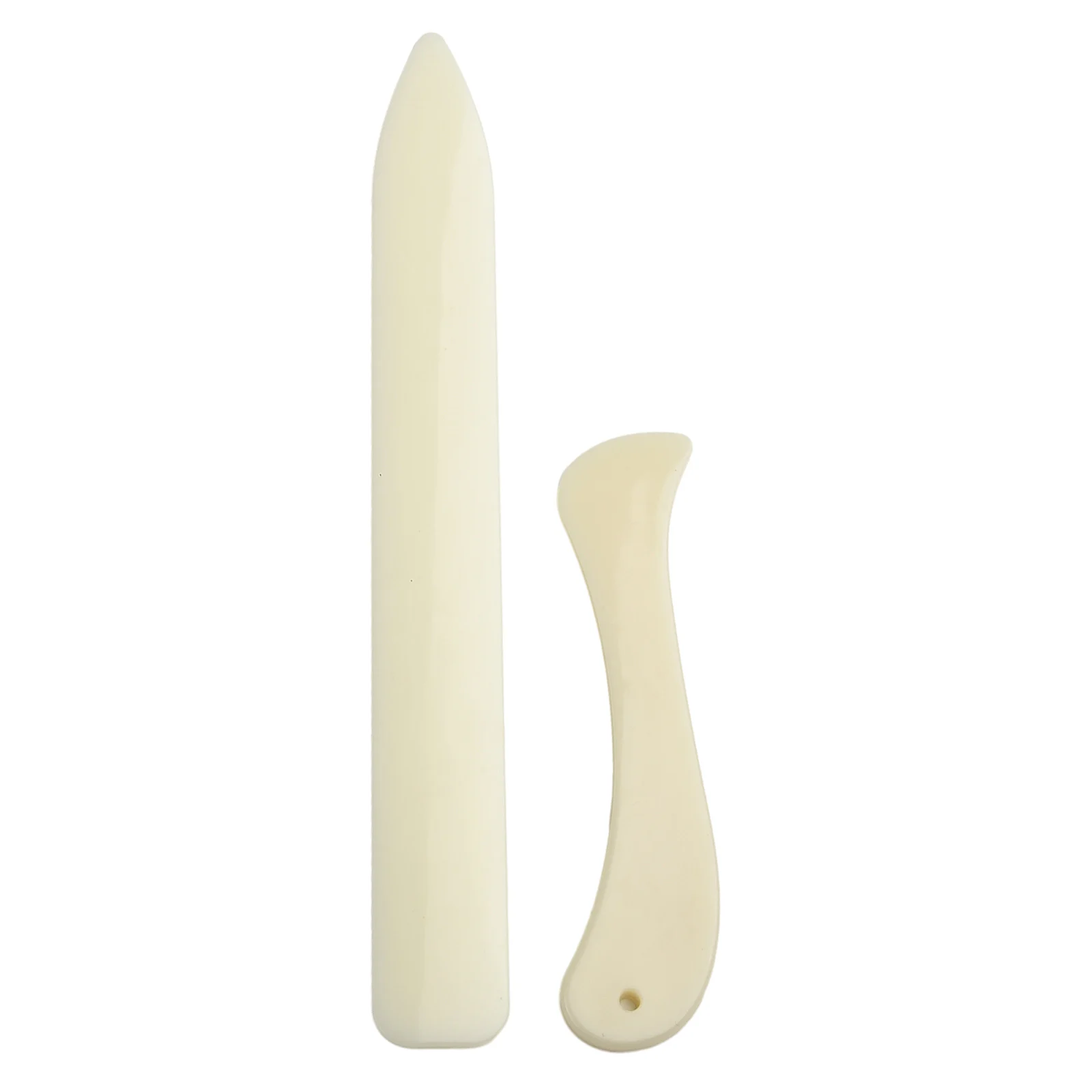 Bone Folder Tool - 2 Peças Dobrador de Couro para