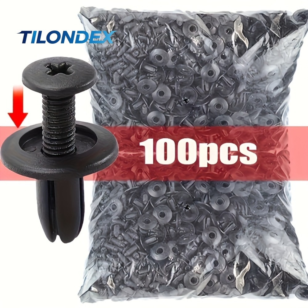 Rivet Setter Tool - TILONDEX 100 Peças Conjunto de Clipes