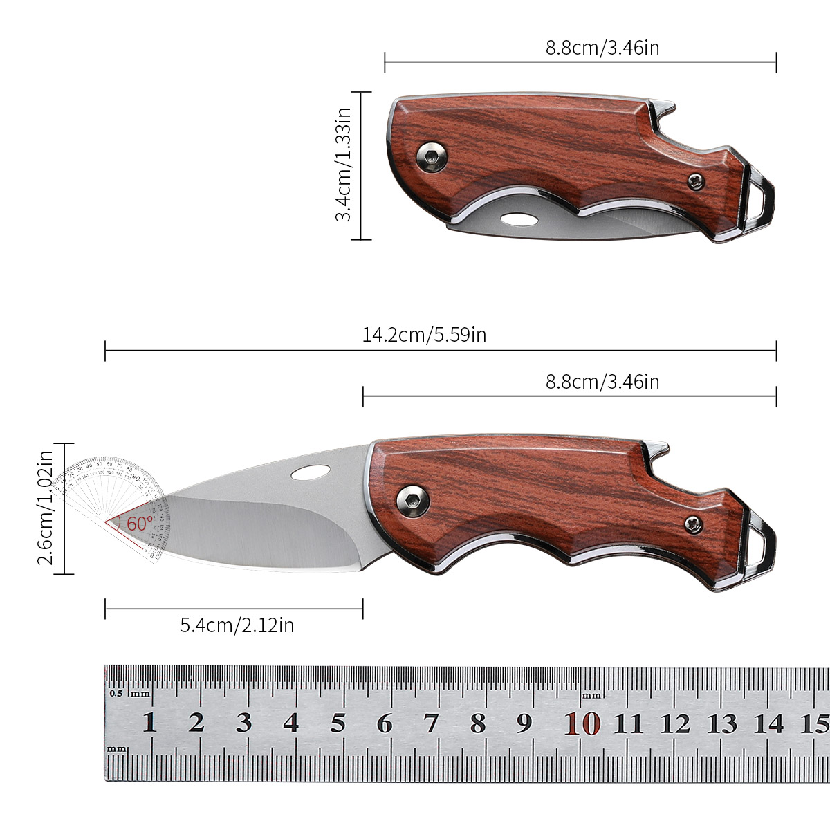 Faca de desossa dobrável forja - Bone Folder Tool avaliação e preço