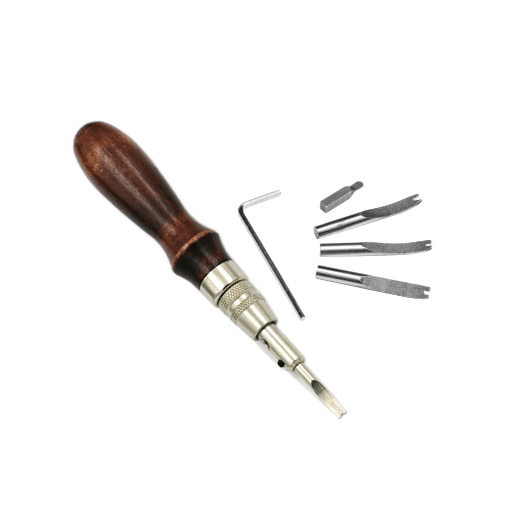 Kit de 7 ferramentas para trab - Groover Stitching Tool avaliação e preço