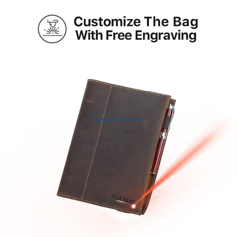 Capa diário portátil T3LB com  - Leather Work Diary Covers avaliação e preço