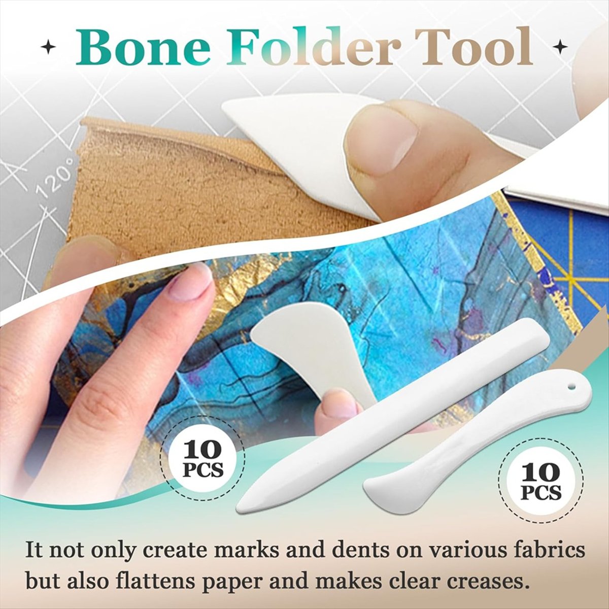 【Mais Vendido】20 Peças de Ferr - Bone Folder Tool avaliação e preço